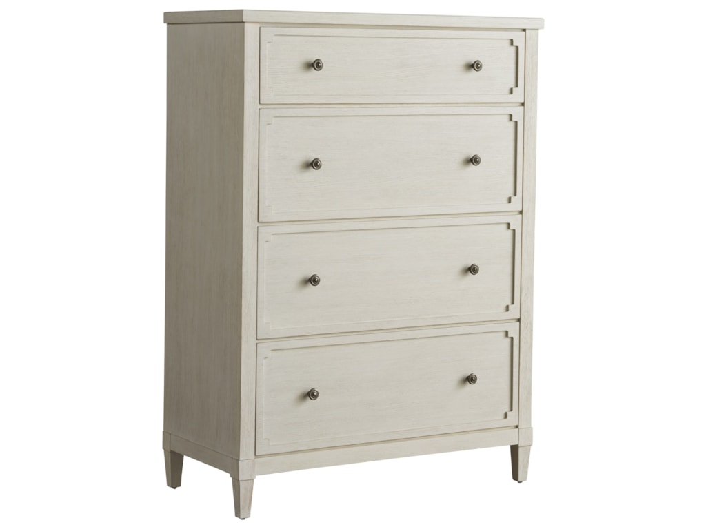 Smartstuff Serenity 4 Drawer Tall Dresser With Slide Out Hooks