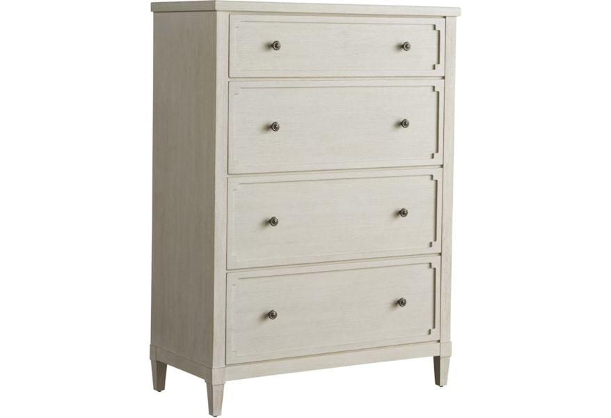 Smartstuff Serenity 4 Drawer Tall Dresser With Slide Out Hooks
