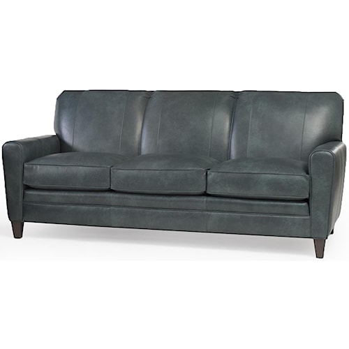 Smith Brothers 225 Sofa With Tapered Track Arms Sprintz Furniture Smith Brothers 225 Sofa With Tapered Track Arms