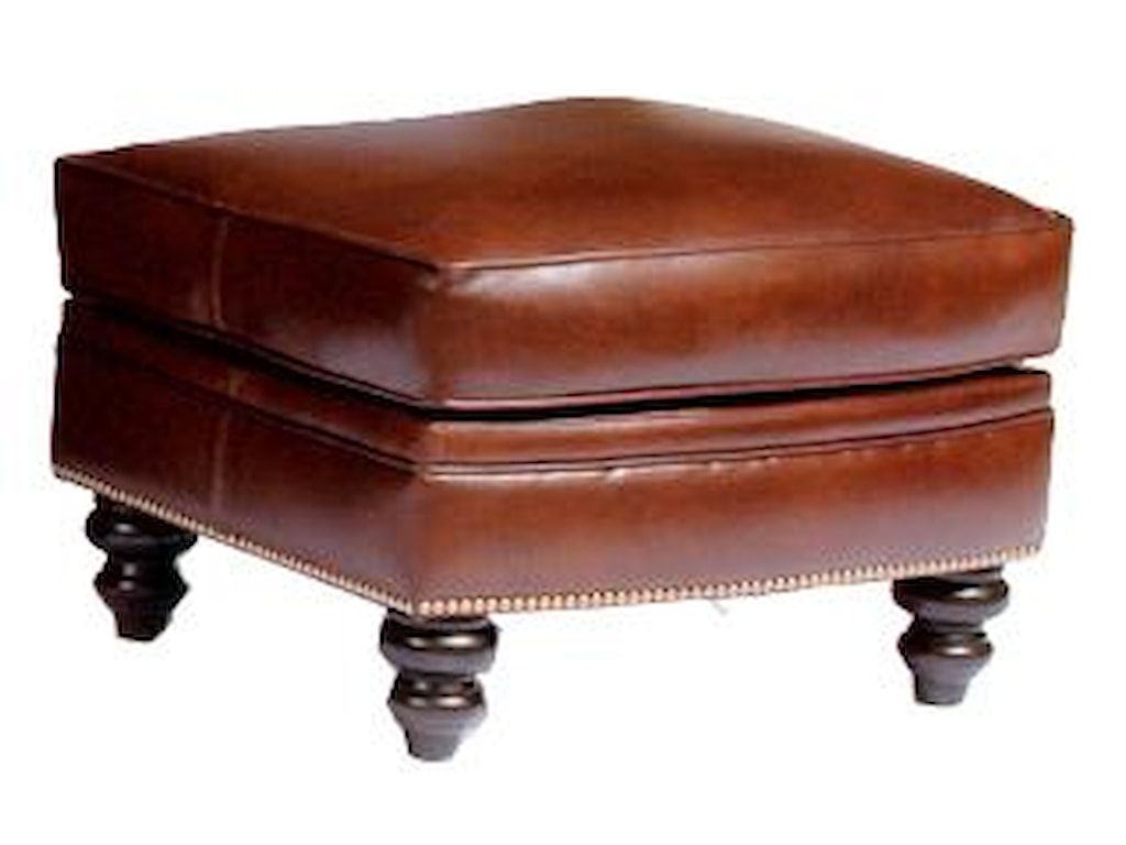 Smith Brothers 383Customizable Upholstered Ottoman
