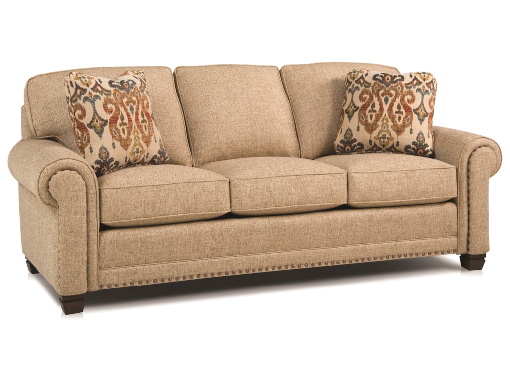 Smith Brothers 393Traditional Stationary Sofa