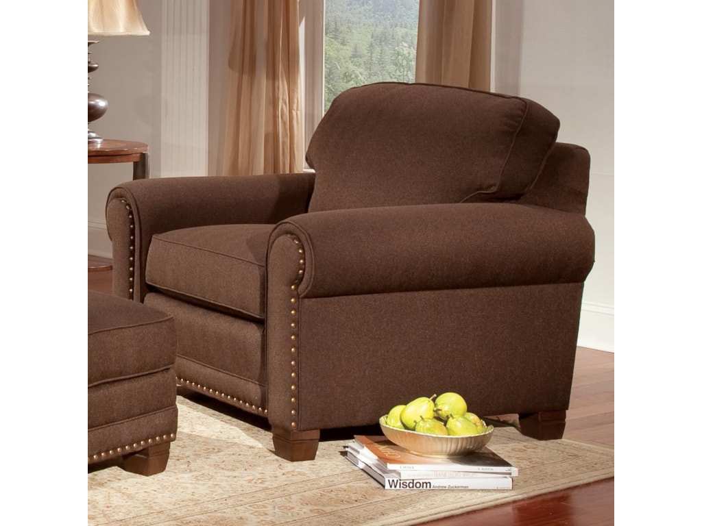 Smith Brothers 393Traditional Stationary Chair