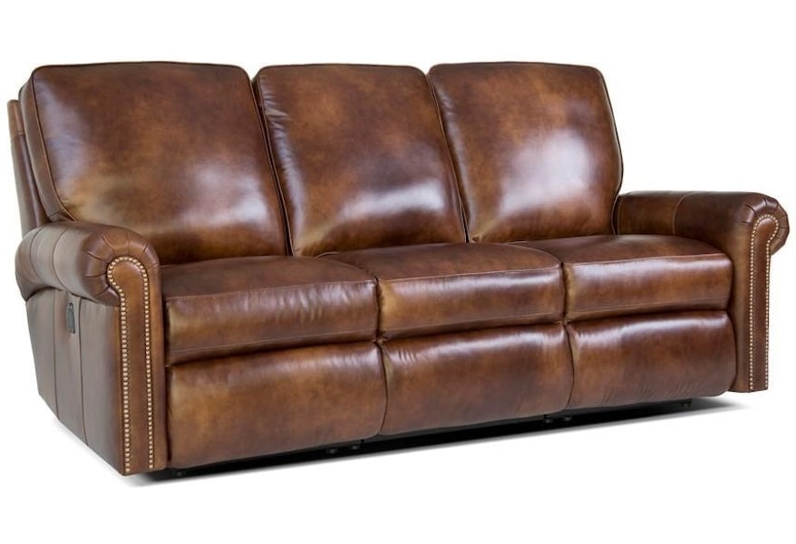 Smith Brothers 416 Traditional Reclining Sectional Sofa With