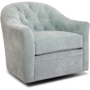 Smith Brothers 540 540 58 Transitional Swivel Glider Chair With Button Tufting Pilgrim Furniture City Upholstered Chairs