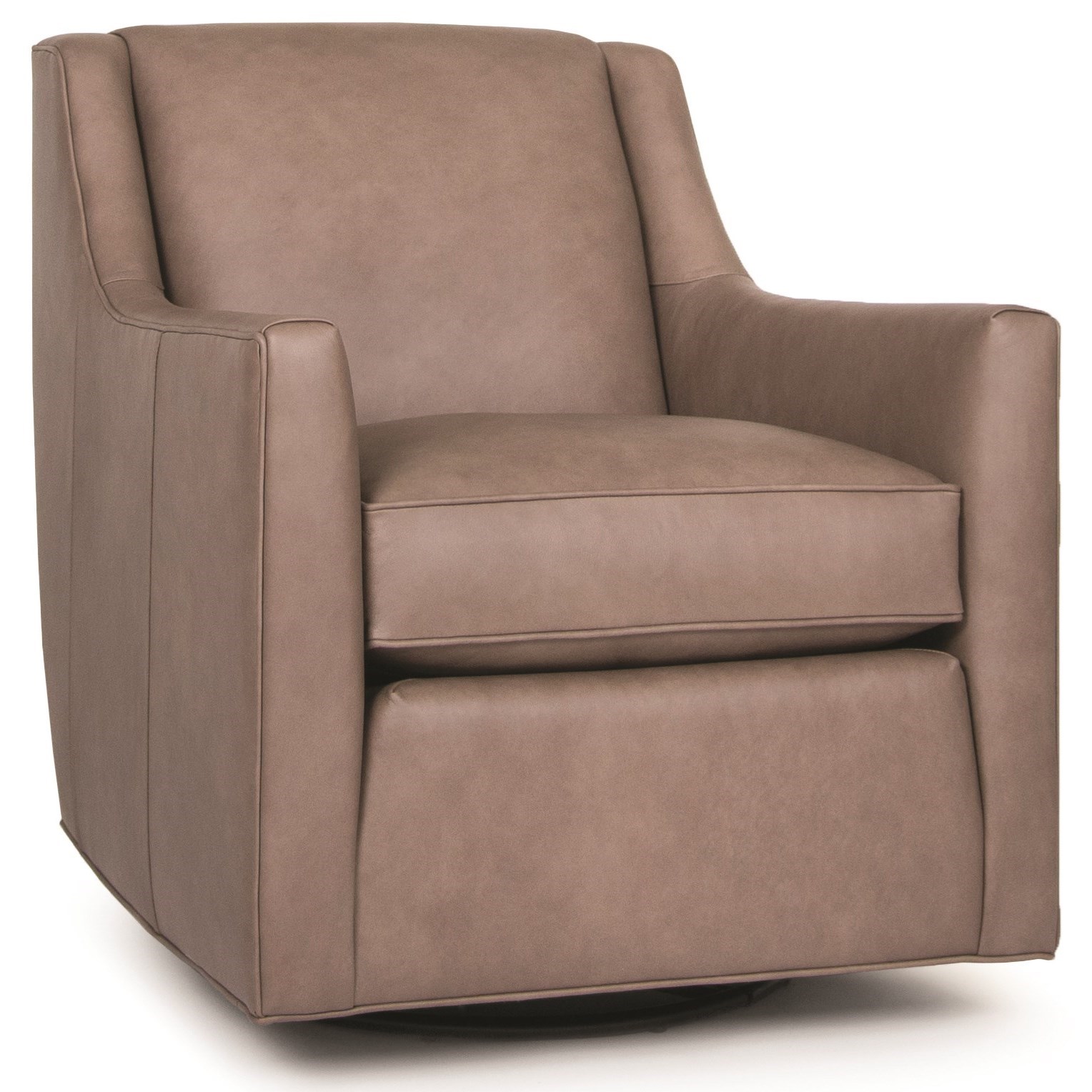 Smith Brothers 549 Contemporary Swivel Glider Chair Saugerties Furniture Mart Upholstered Chairs