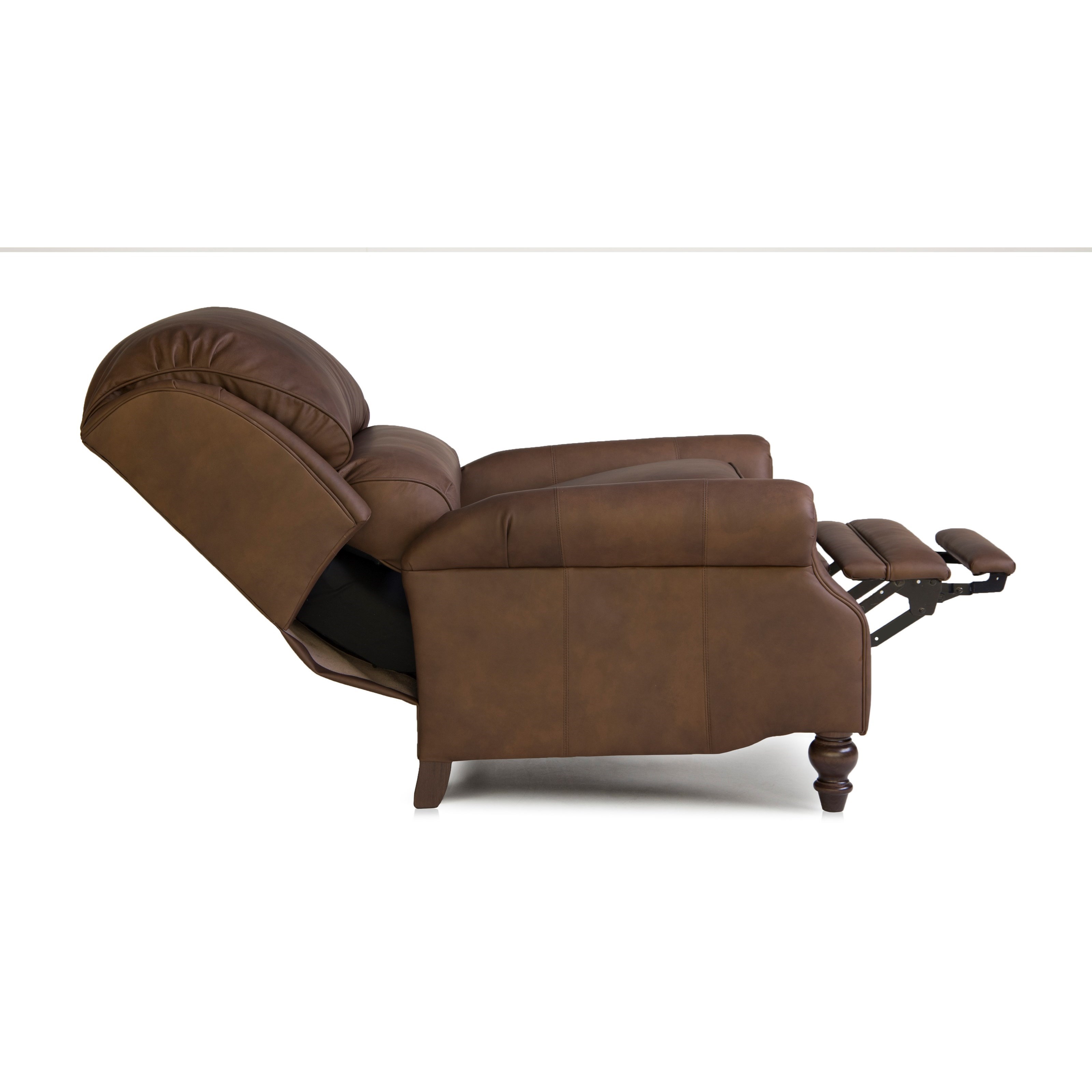 Smith Brothers 705l Pressback Reclining Chair With Rolled Arms Sprintz Furniture High Leg Recliners