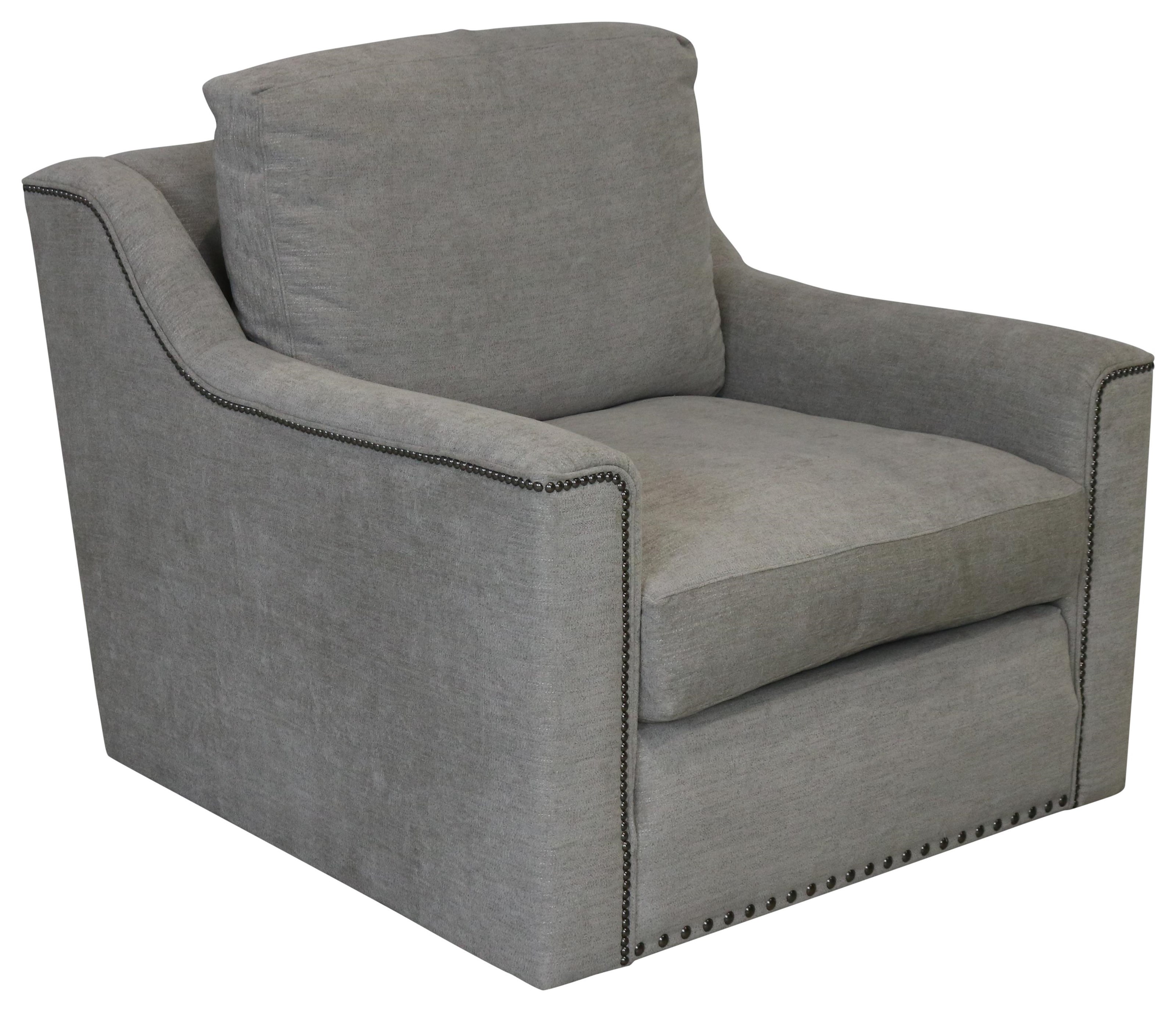 Smith Brothers Accent Chairs and Ottomans SB Customizable Swivel Chair