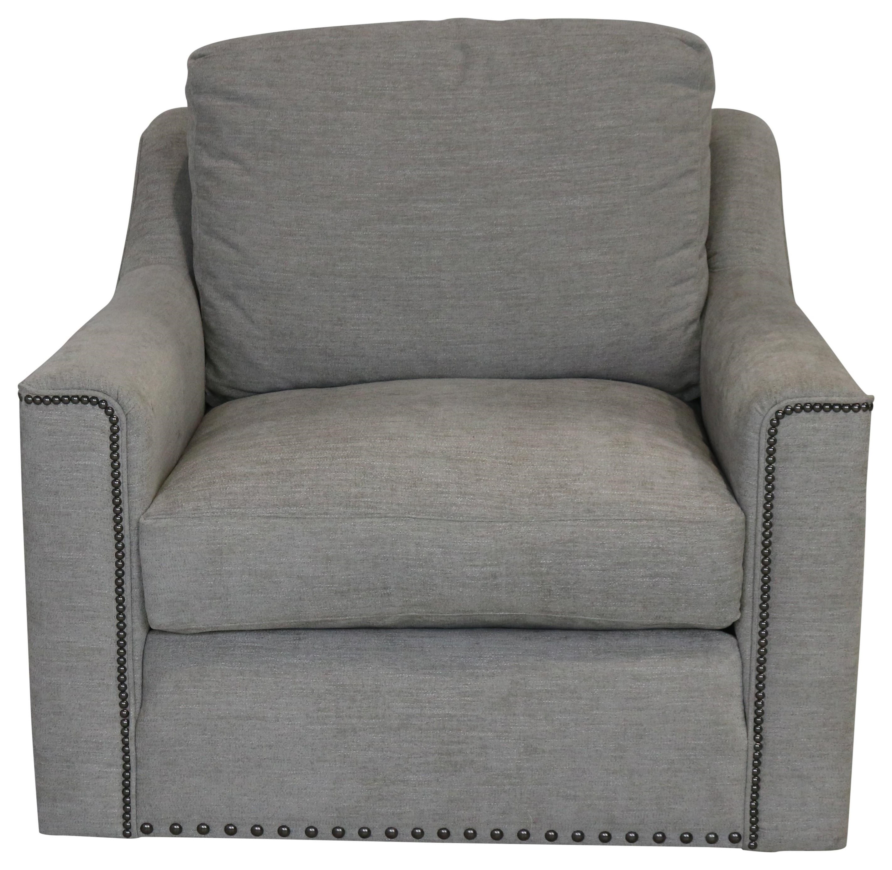 Smith Brothers Accent Chairs and Ottomans SB Customizable Swivel Chair