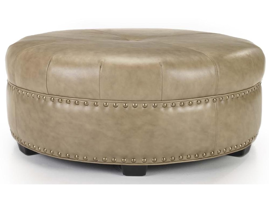 Smith Brothers Accent Chairs And Ottomans Sb Round Cocktail