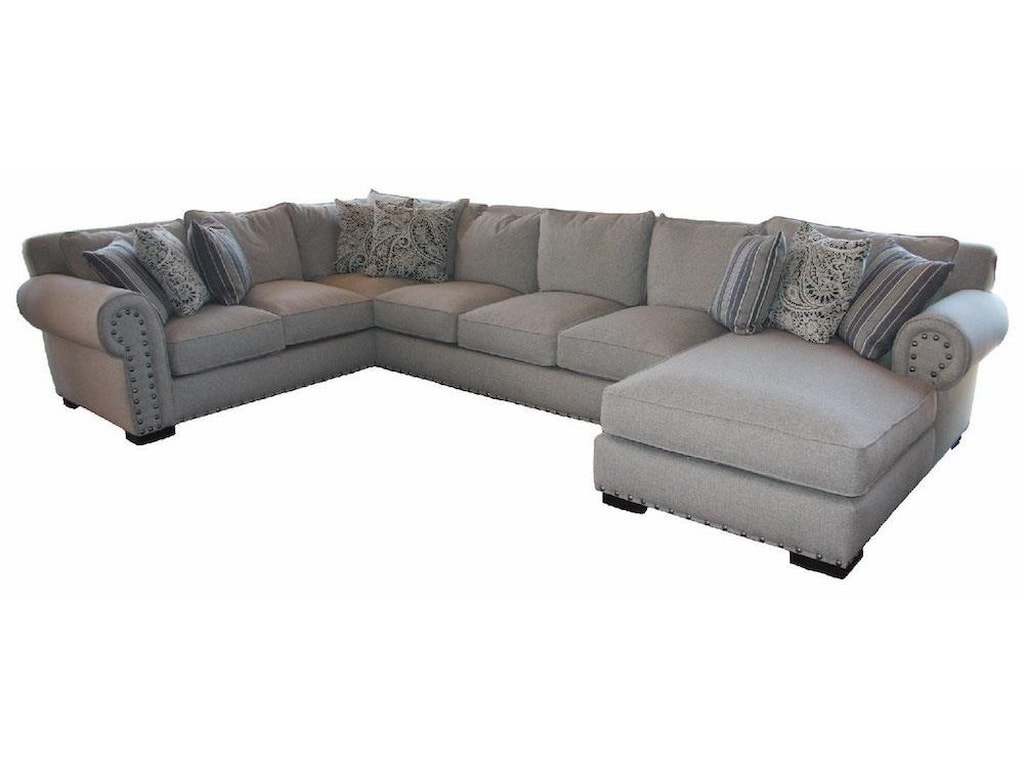 Sofamaster Fiona Down 3 Pc Sectional Reeds Furniture Sectional Sofas