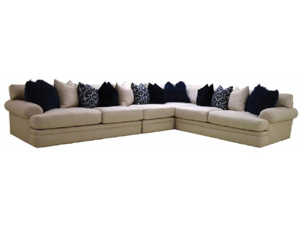 James Down 4 Pc Sectional By Sofamaster At Reeds Furniture