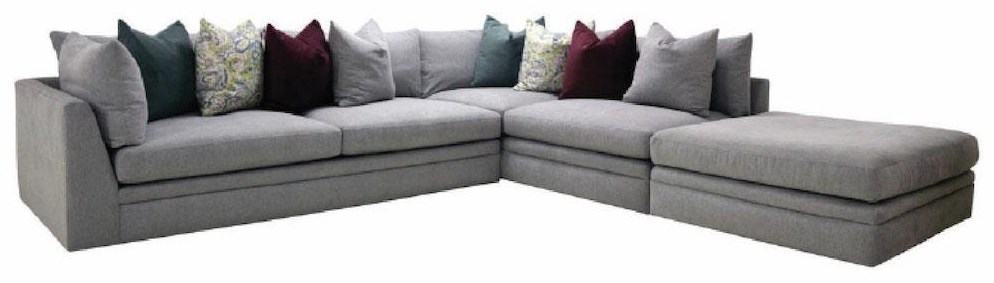 Sofamaster Mckinley Down 3 Pc Sectional Sofa Reeds Furniture
