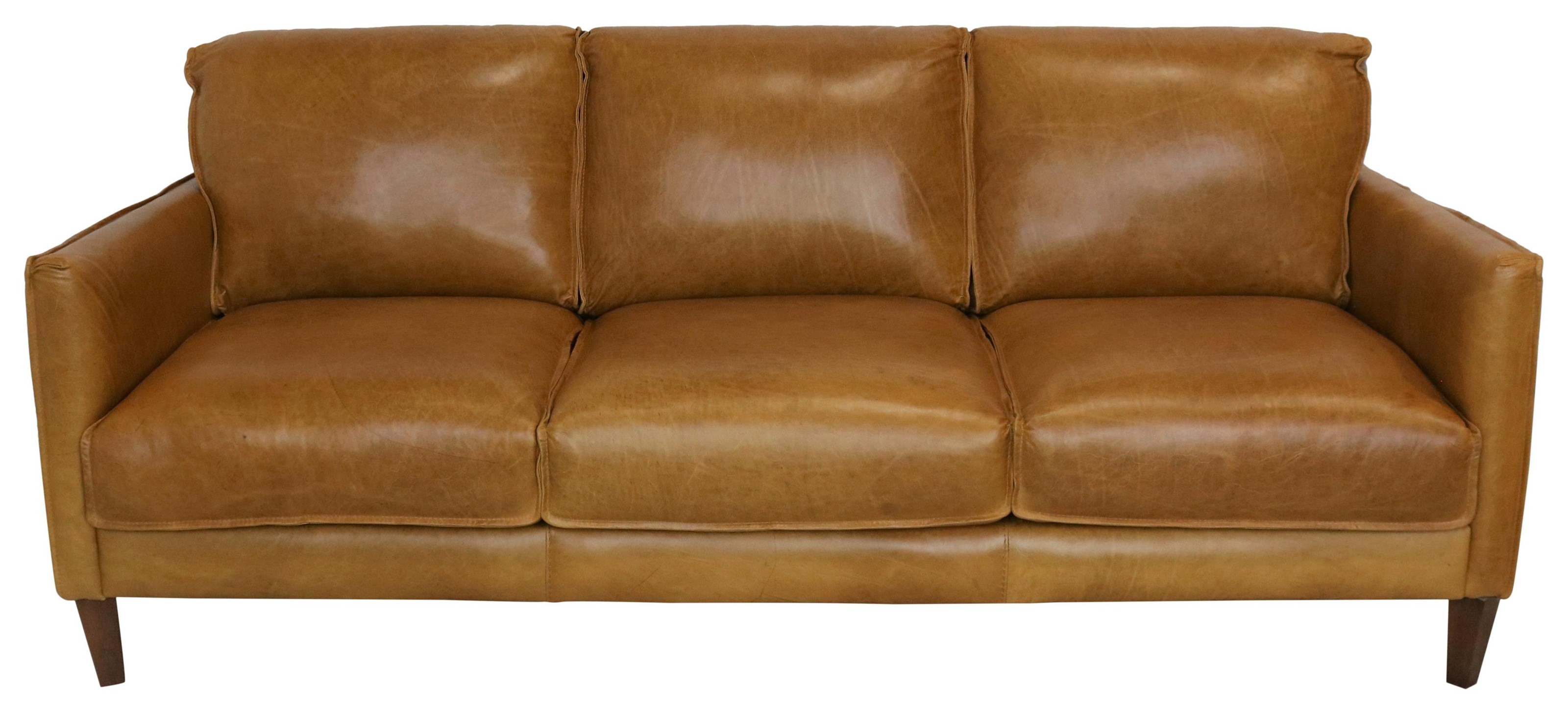 Giovanni Leather Group 7 Italian Leather Sofa | Sprintz Furniture 