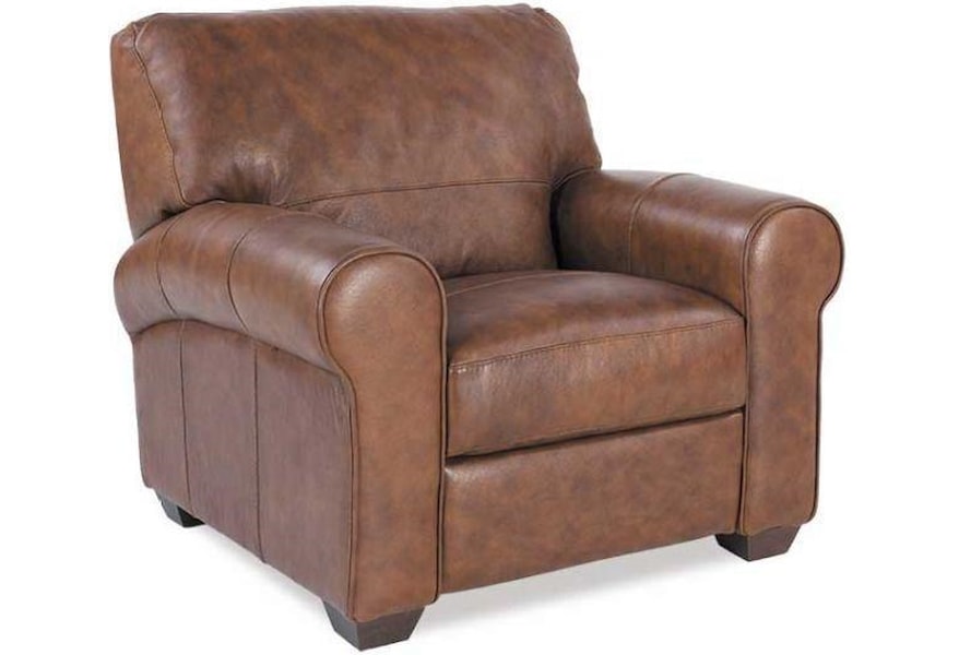 Soft Line 4452 4452 49 Leather Chair Hudson S Furniture Upholstered Chairs