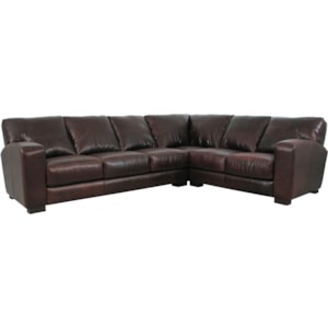 Soft Line 4864 4864 085 012 Leather Sectional Hudson S Furniture Sectional Sofas