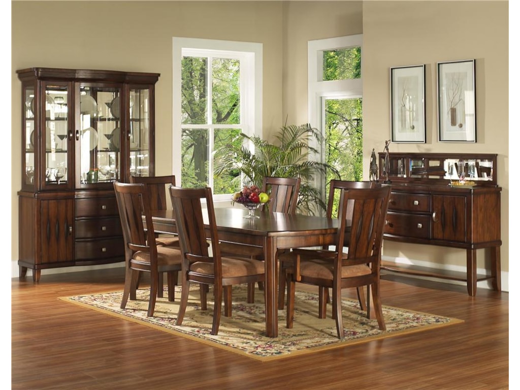 Somerton Rhythm 7 Piece Rectangular Leg Table Chair Set Dream Somerton Rhythm 7 Piece Table Chair Set
