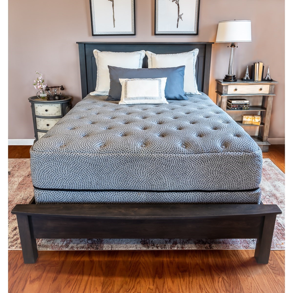 Sonnett Sleep Milano Cushion Firm Queen 14 Cushion Firm Eco Friendly Mattress And 9 Regular High Foundation Rotmans Mattress And Box Spring Sets