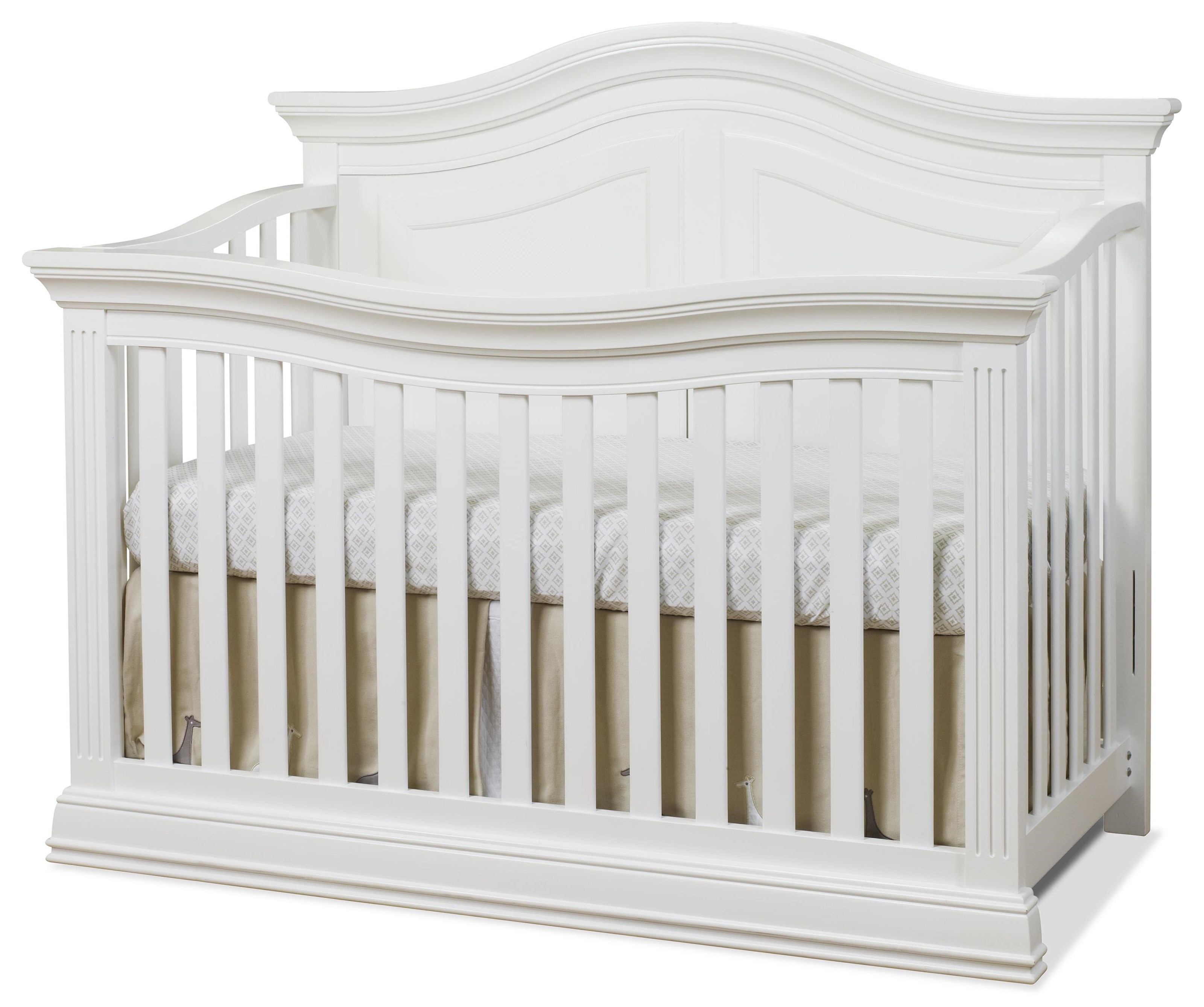 Sorelle Furniture Providence White Providence 4-in-1 Crib ...