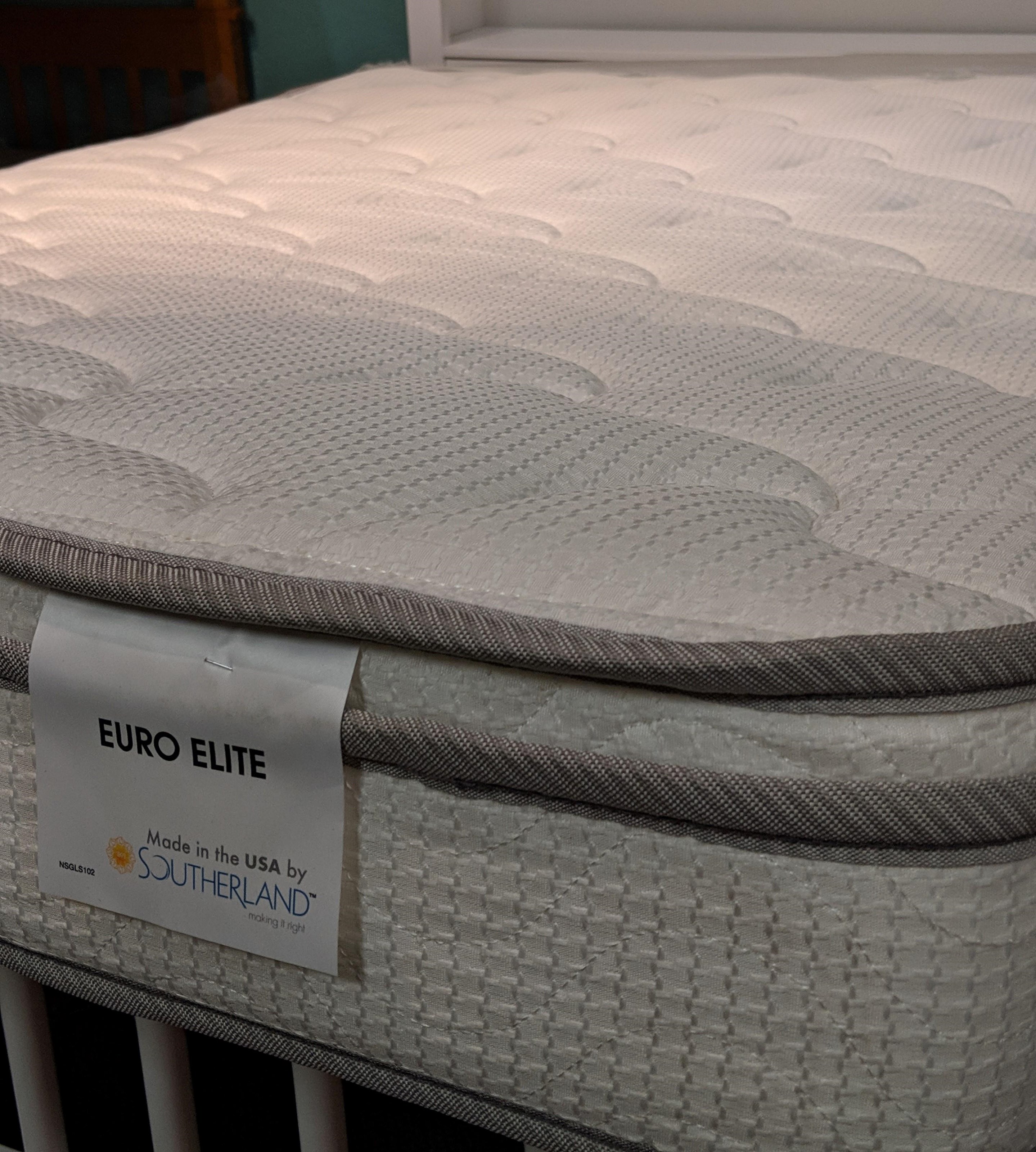 Southerland Bedding Co Euro Elite Euro Elite Queen Mattress Wilcox Furniture Mattresses