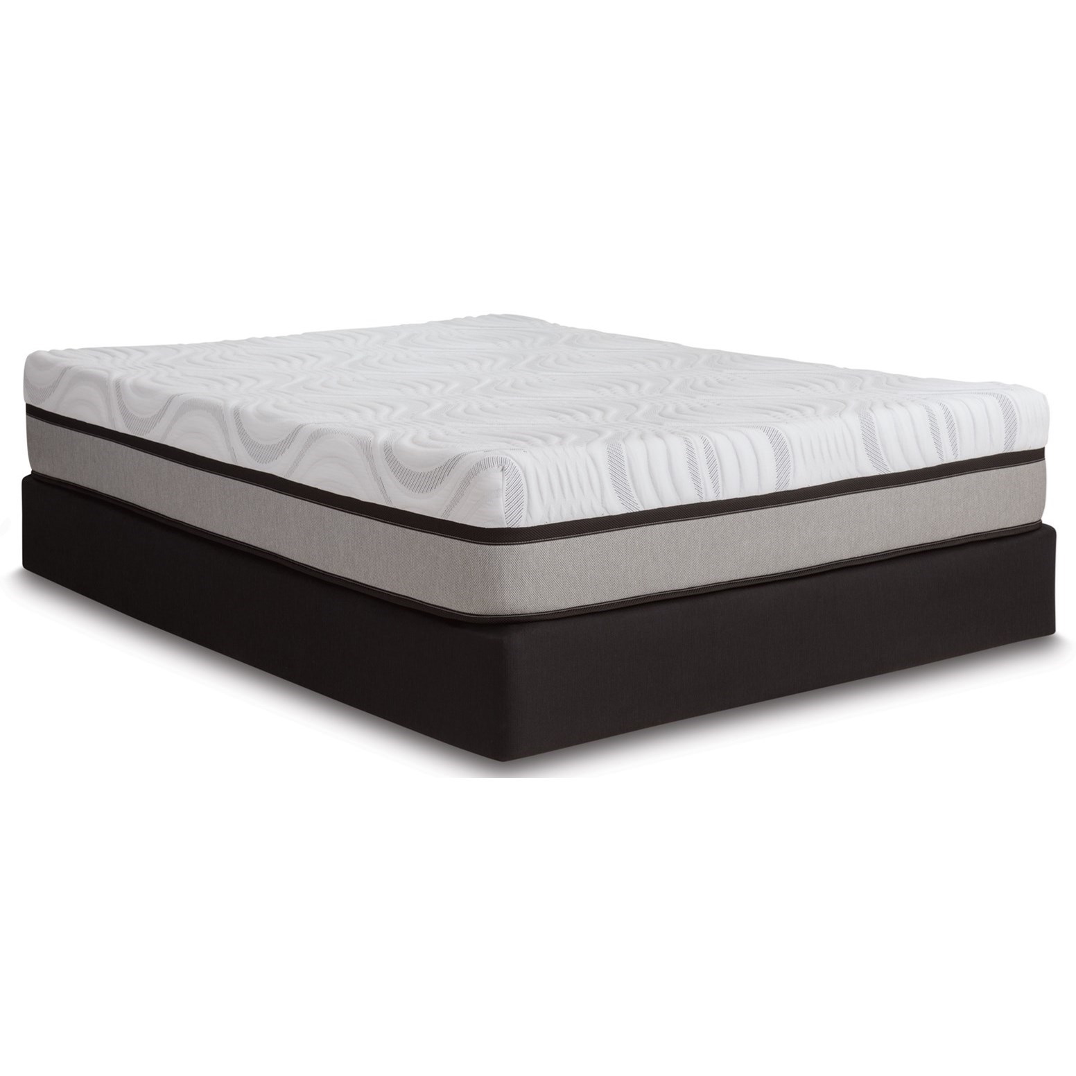 Southerland Lyndale Plush Hybrid King Plush Hybrid Mattress And Foundation Royal Furniture Mattress And Box Spring Sets
