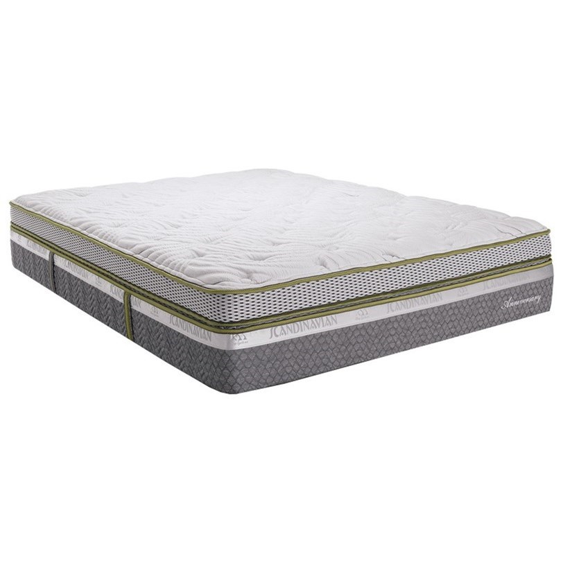 Southerland Bedding Co Scandinavian Anniversary Lux Firm Bt Queen 14 Luxury Firm Box Top Memory Foam And Latex Mattress Wilcox Furniture Mattresses
