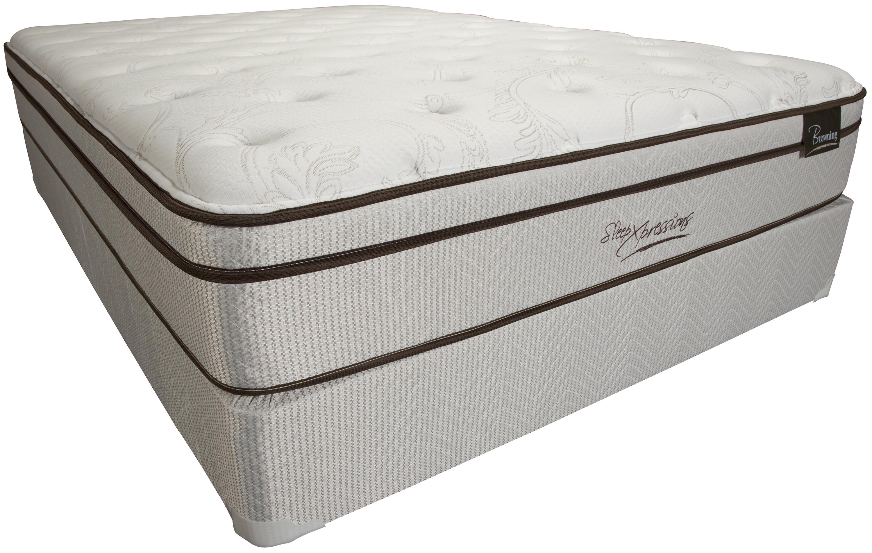 Southerland Bedding Co Sleep Xpressions Browning Queen Euro Top