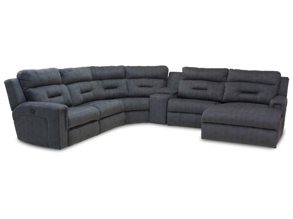 Southern Motion Excel 866 07p 80 84 46 90p 59 272 60 Five Seat Southern Motion Excelfive Seat Reclining Sectional With Chaise