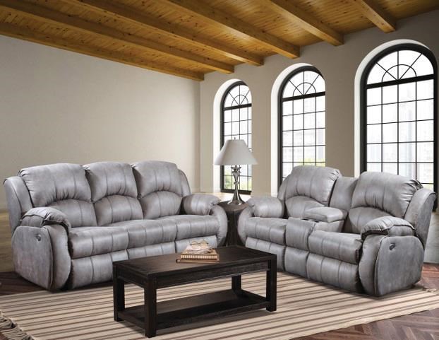 Southern Motion Cagney Power Reclining Console Loveseat With Power Headrests And Cup Holders Value City Furniture Reclining Sofas