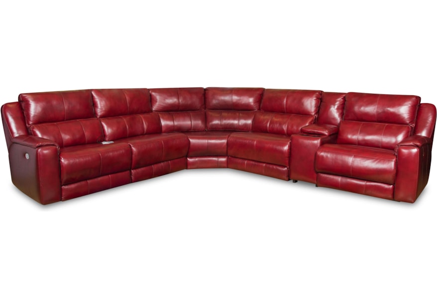 Southern Motion Dazzle Sectional Sofa With 5 Seats And Cup Southern Motion Dazzle Sectional Sofa With 5 Seats And Cup