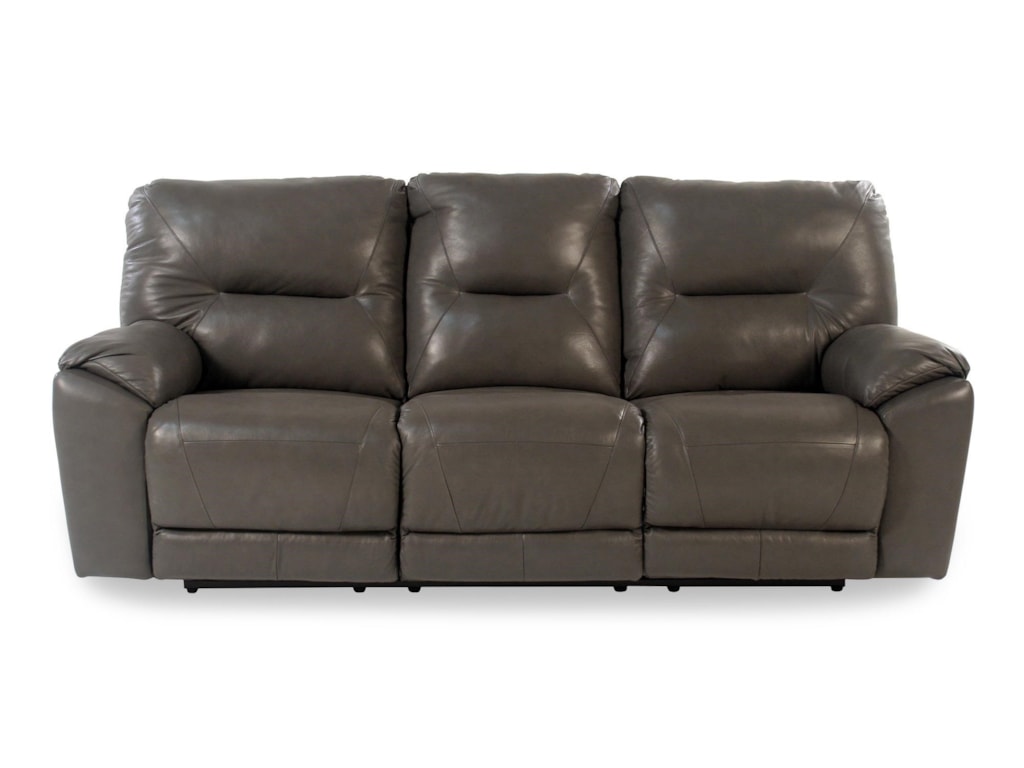 Design To Recline Manteo Double Reclining Leather Sofa Rotmans Design To Recline Manteodouble Reclining Leather Sofa