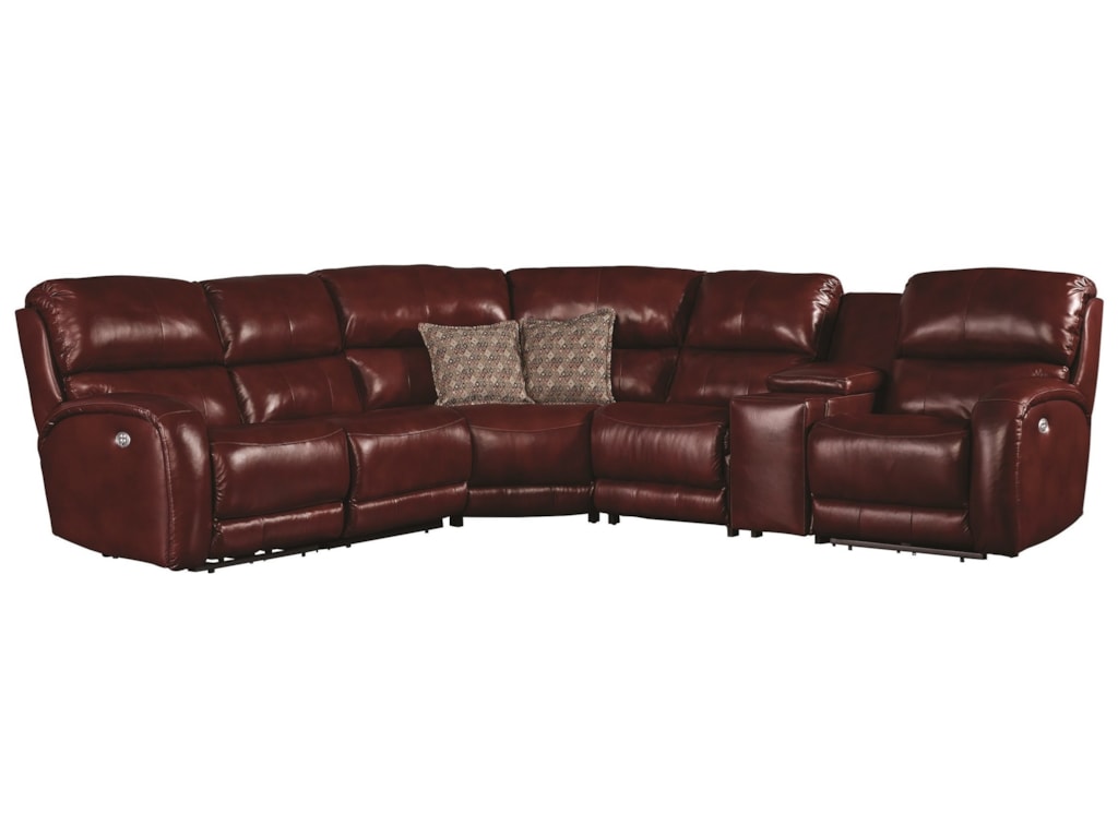 Fandango 884 Casual Reclining Sofa With Console And Cup Holders By Southern Motion At Dean Bosler S