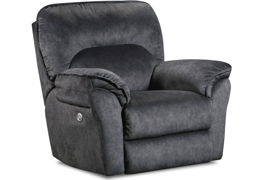 Southern Motion Full Ride 5763 95p Casual Power Headrest Rocker Recliner With Socozi Massage Dunk Bright Furniture Recliners