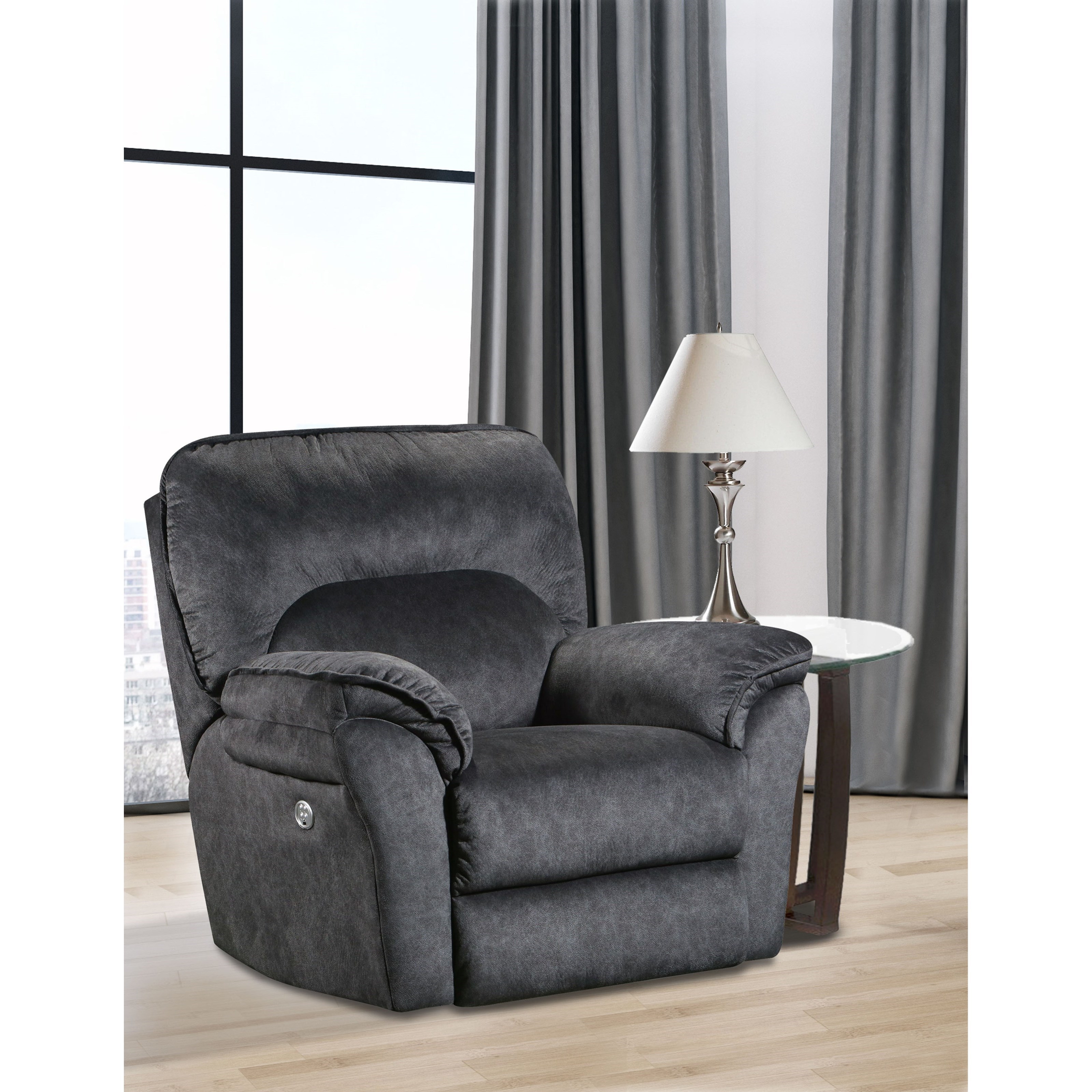 Southern Motion Full Ride 1763p Casual Power Rocker Recliner