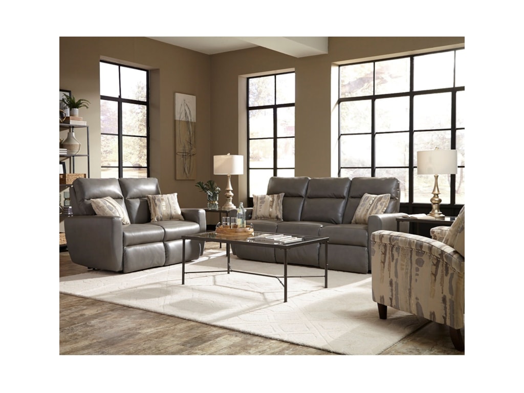 Southern Motion PierrePower Headrest Reclining Sofa