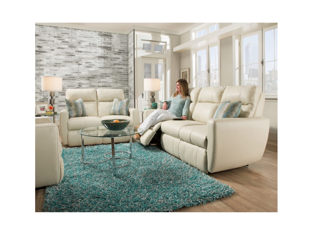 Southern Motion Knock OutPower Reclining Sofa