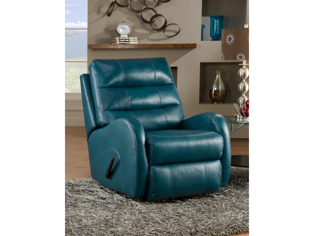 Southern Motion Krypto Swivel Rocker Recliner With Modern