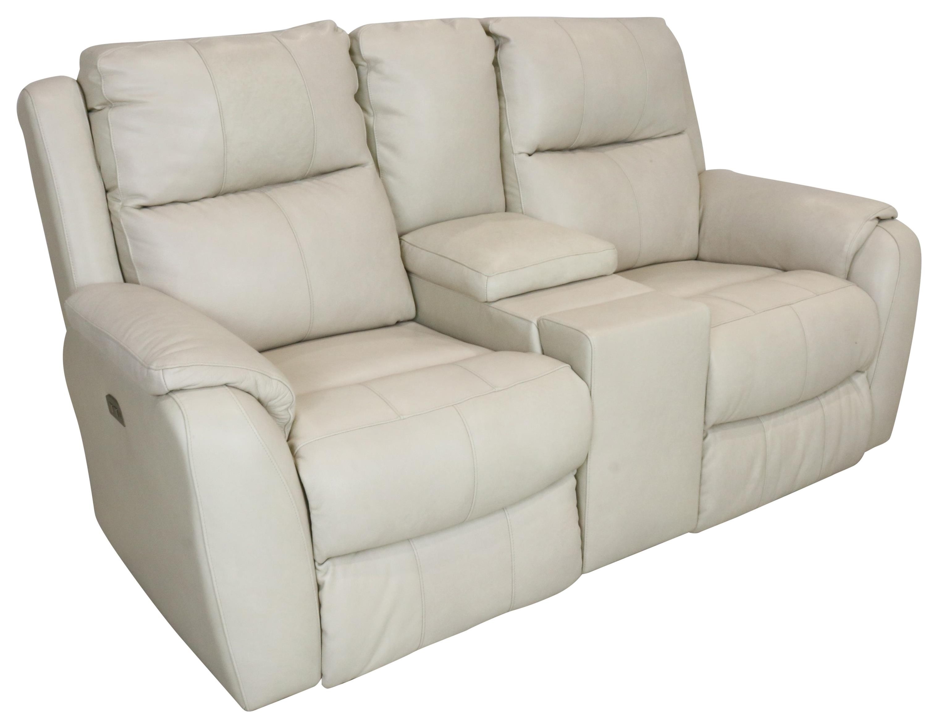 Design 2 Recline Marquis Leather Power Reclining Loveseat