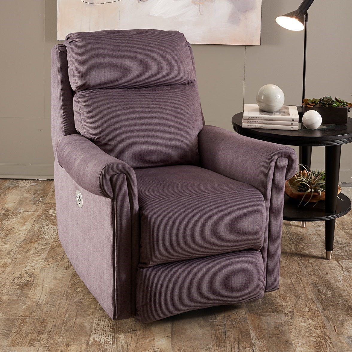 Southern Motion Superstar 5312 95p Transitional Power Headrest Rocker Recliner With Socozi Technology Furniture And Appliancemart Recliners