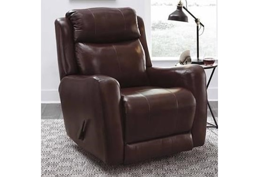 Southern Motion View Point 5186 95p Transitional Power Headrest Rocker Recliner With Socozi Massage Hudson S Furniture Recliners
