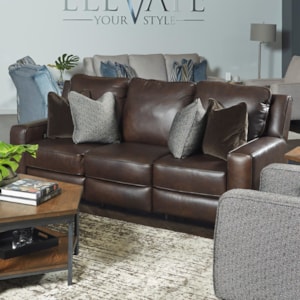 Southern Motion West End Transitional Double Reclining Power Plus Sofa With Pillows And Usb Ports Rooms And Rest Reclining Sofas
