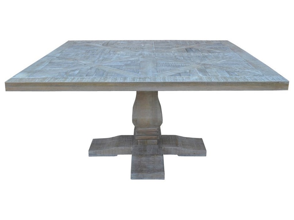 Melbourne Square Dining Table With Parquetry Top By Southern Sky Home At Belfort Furniture