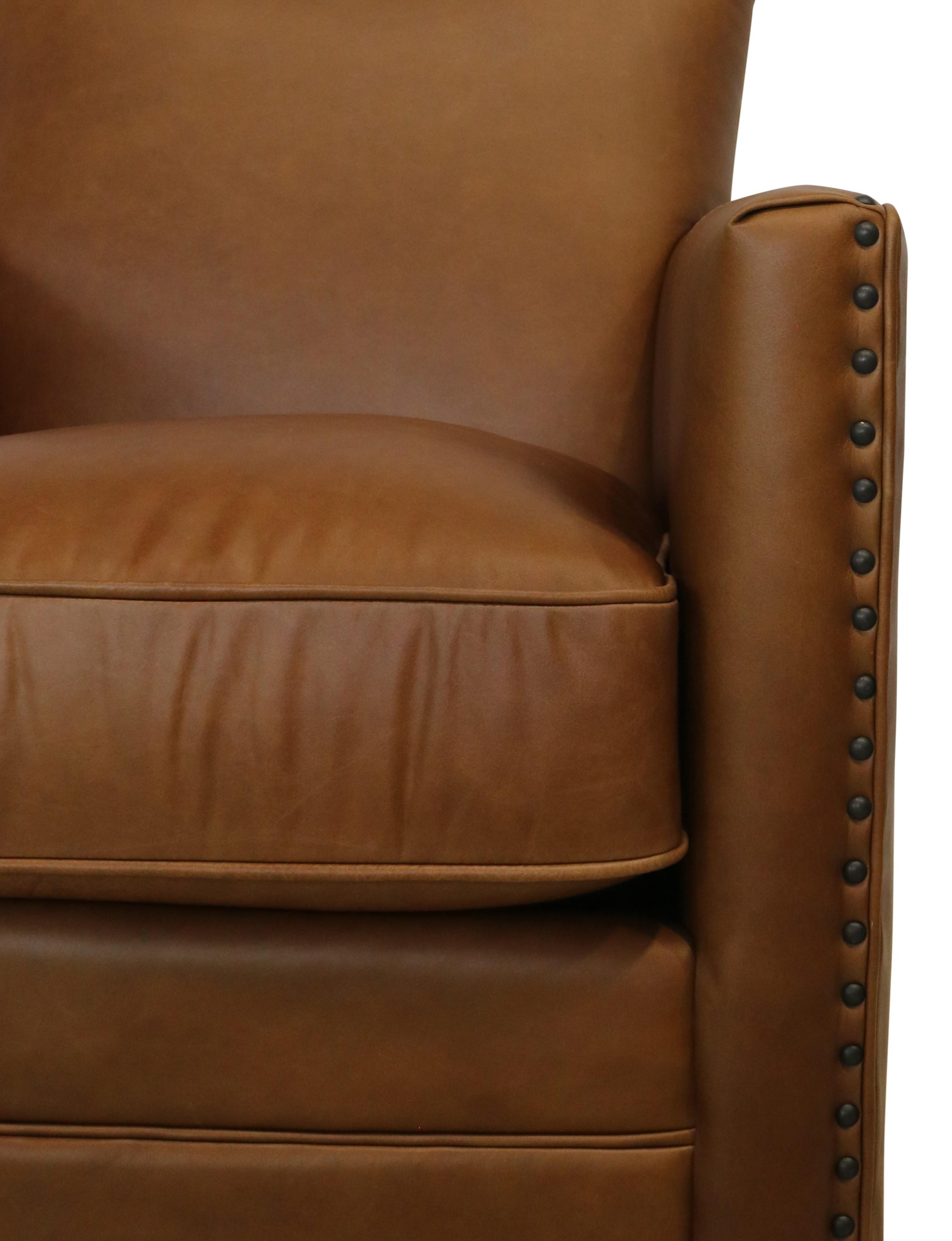 Harper Home Upholstery Leather Swivel Chair