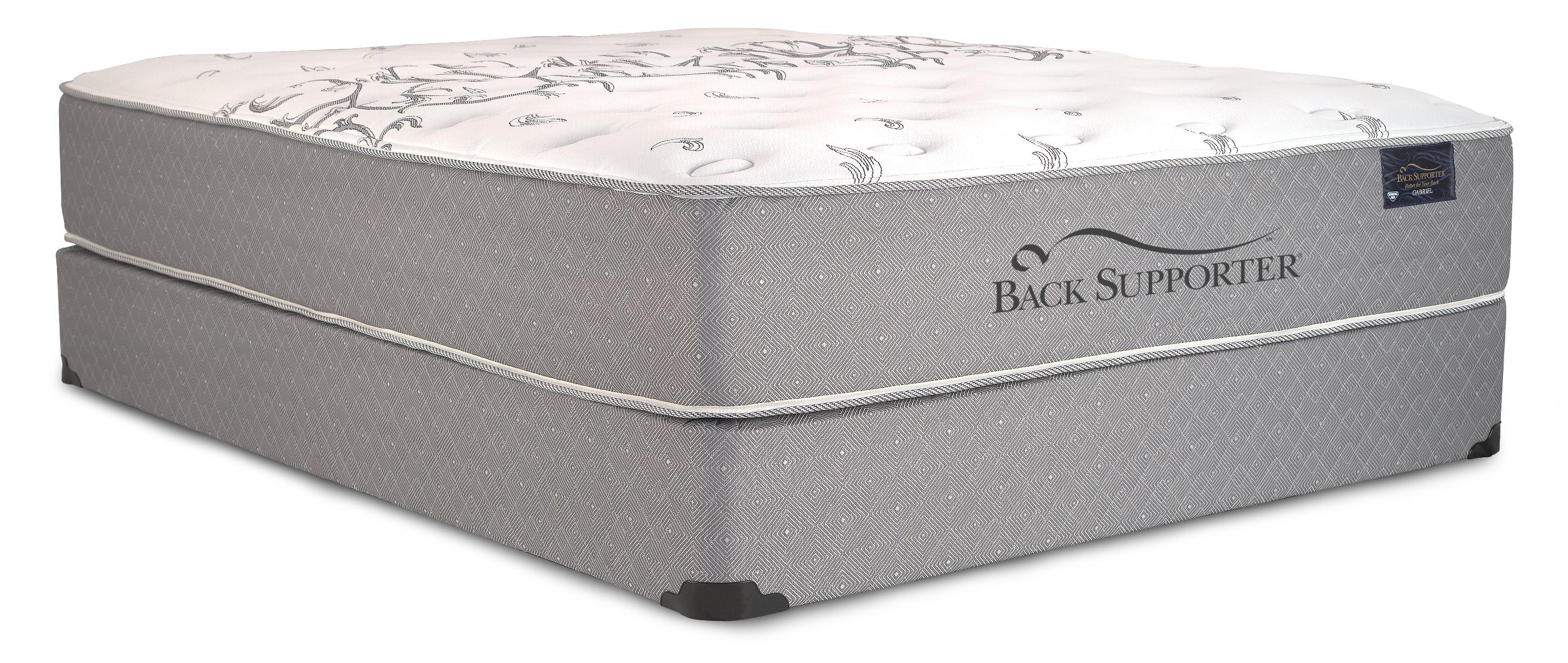 Spring Air Back Supporter Governor Queen Firm Hybrid Mattress