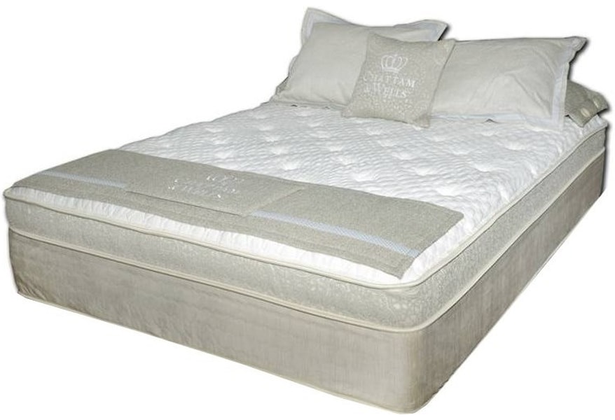 Spring Air Chattam And Wells Pillowtop Queen Coil On Coil Pillow Top Mattress Steger S Furniture Mattresses