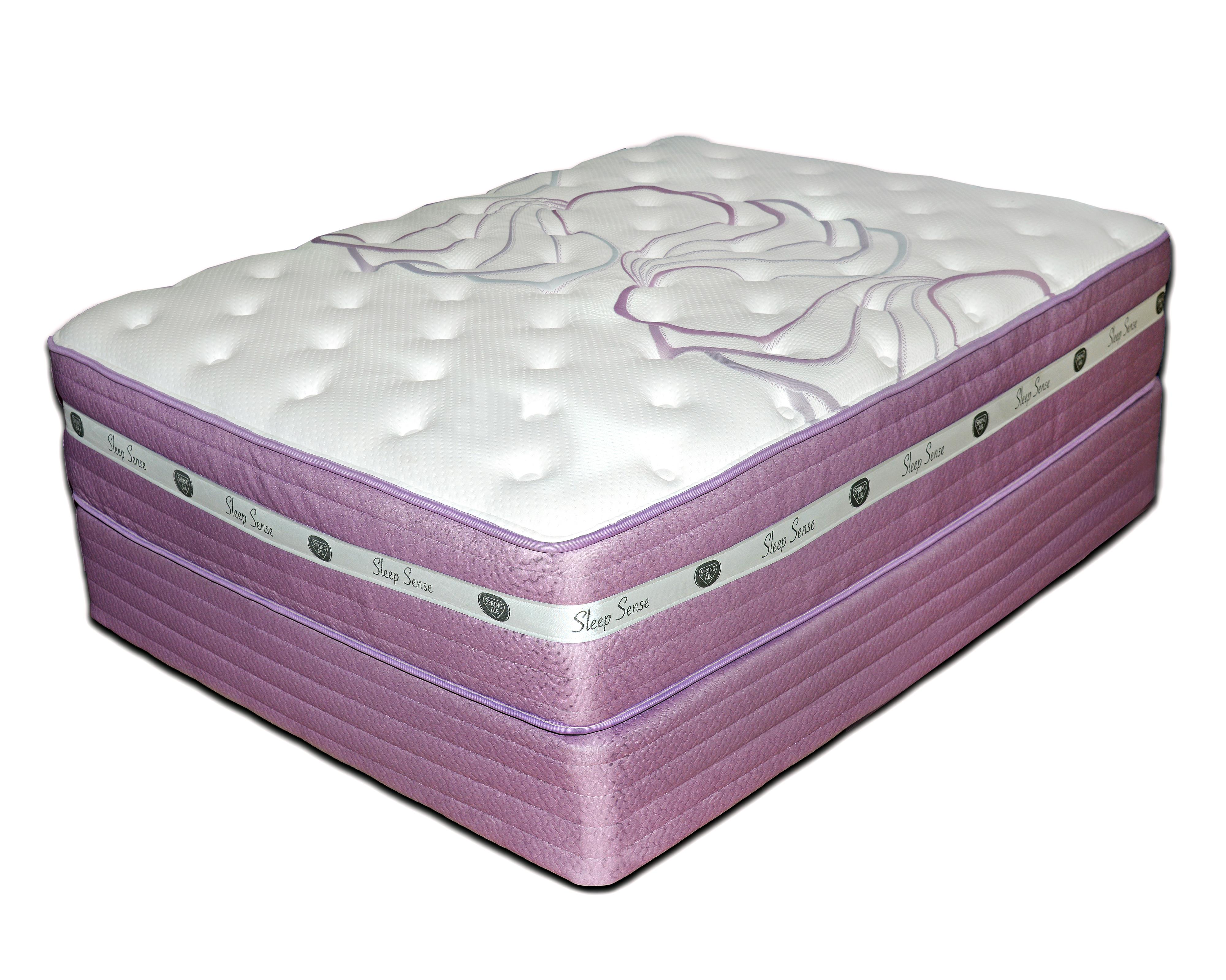 Spring Air Sleep Sense Purple Cal King 13 Firm Hybrid Mattress