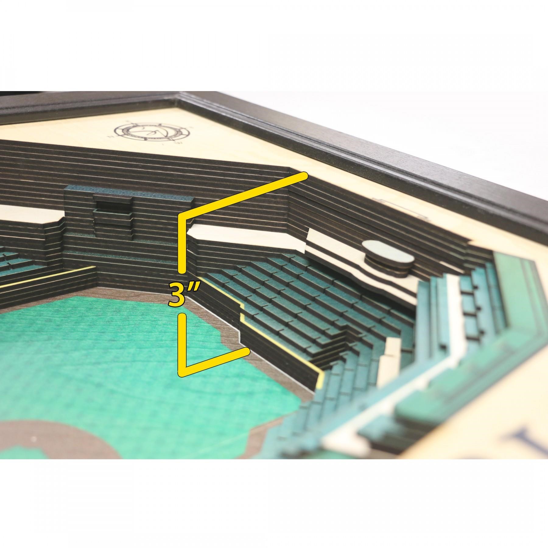 Stadiumviews Wall Art Detroit Tigers Stadiumview 3d Wall Art Comerica Park Westrich Furniture Appliances Wall Decor