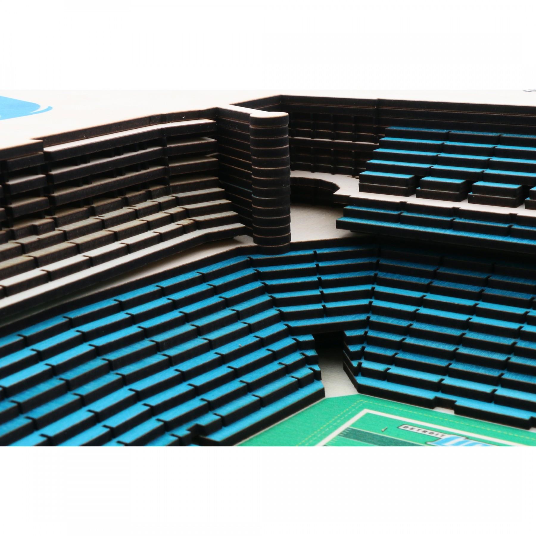 Stadiumviews Wall Art Detroit Lions Stadiumview 3d Wall Art Ford