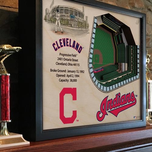 Stadiumviews Wall Art Cleveland Indians Stadiumview 3d Wall Art