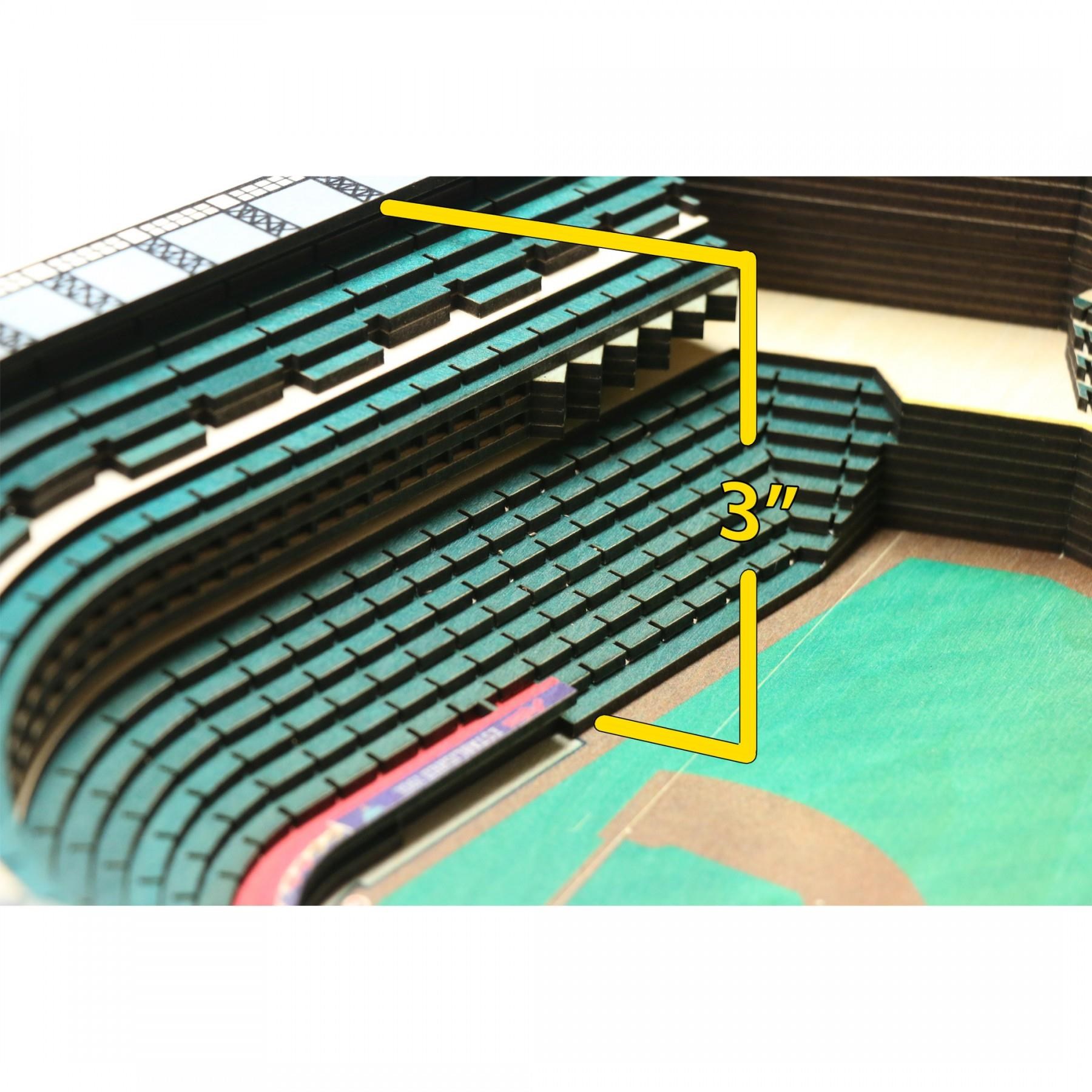 Stadiumviews Wall Art Cleveland Indians Stadiumview 3d Wall Art