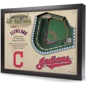 Stadiumviews Wall Art Cleveland Indians Stadiumview 3d Wall Art Progressive Field Westrich Furniture Appliances Wall Decor